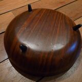 Metal candy maker imitation wood, vintage 60s