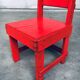 De Stijl Movement Design Red Chair attributed to Jan Wils, Netherlands, 1920s