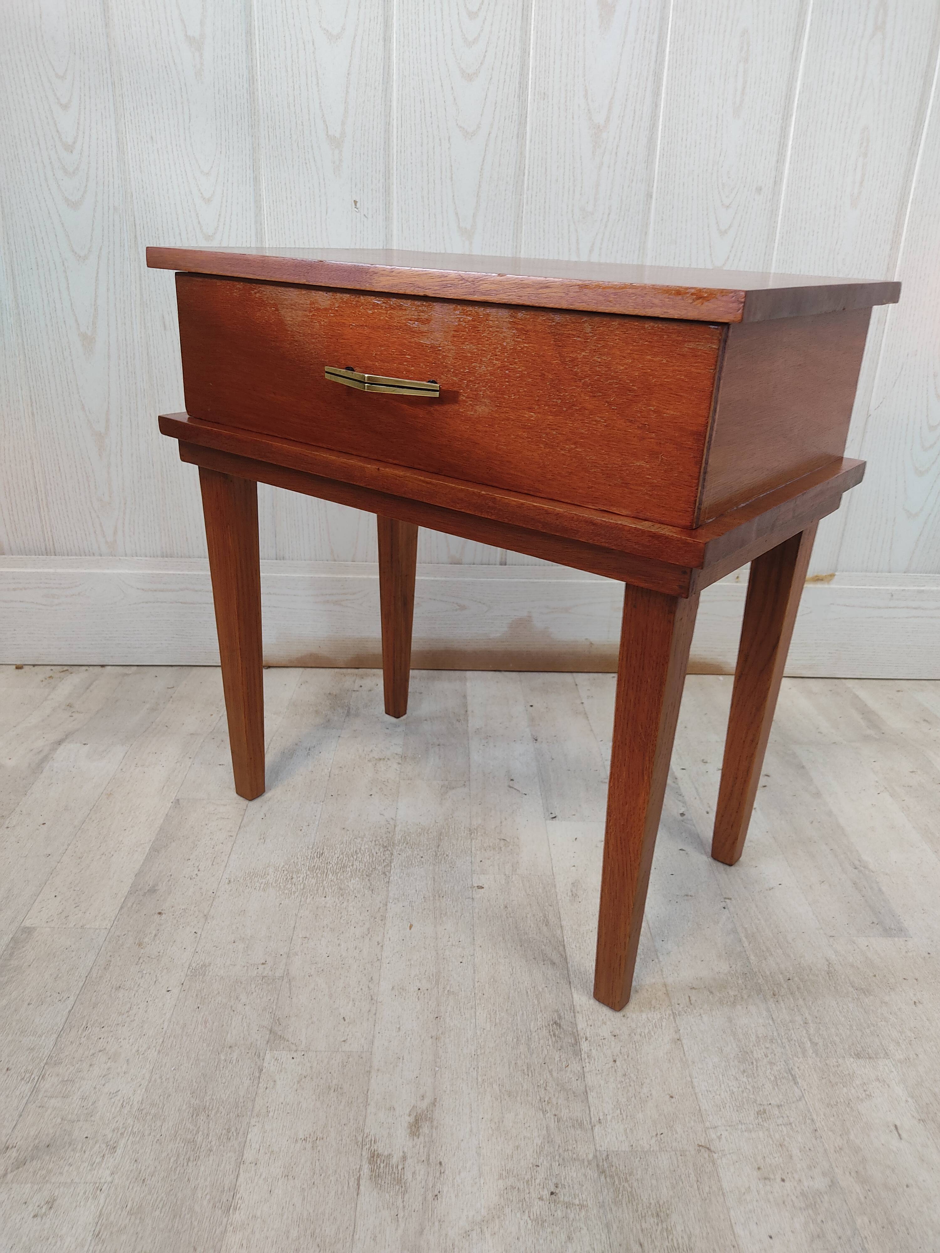 Pair of vintage bedside tables