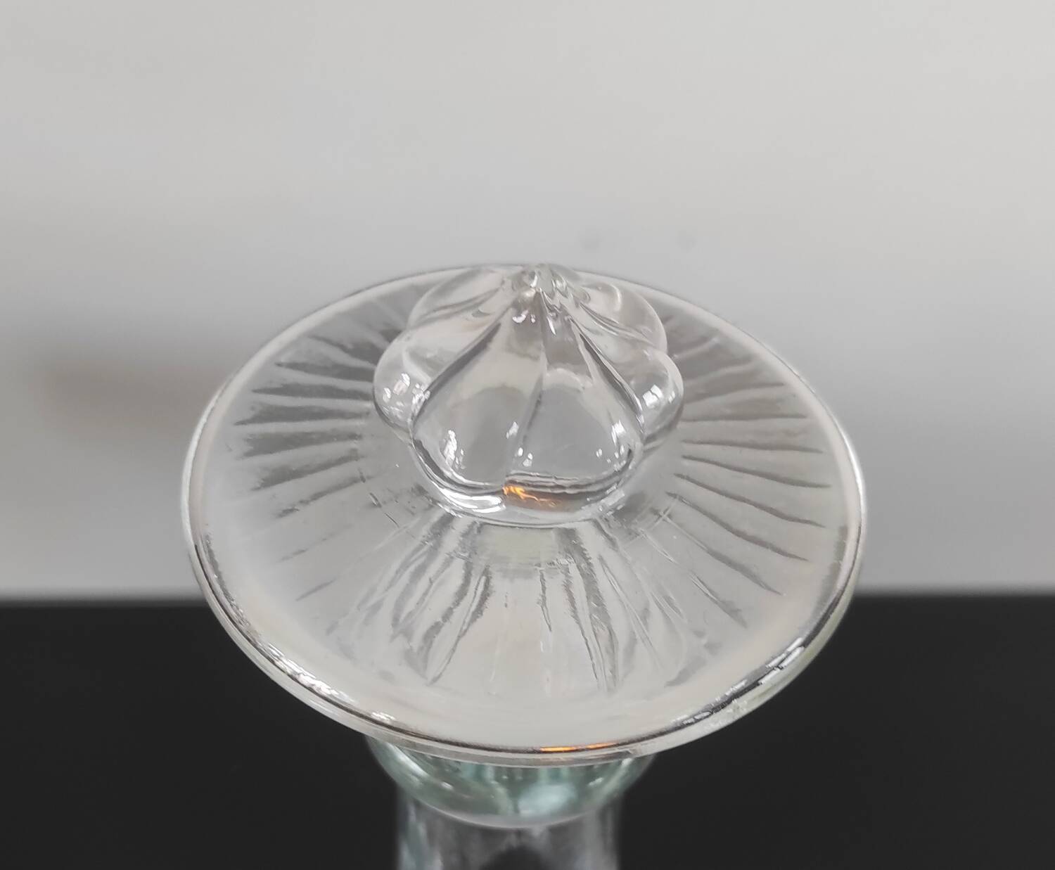 Vintage "Olympic Games" Glass Bottle / Carafe