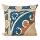Vintage embroidered cushion cover 71x71 cm