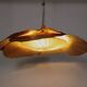 Hana I Chandelier, Uchiwa Series By Ingo Maurer For Design M, Germany, 1970s