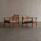 Set of 2 easy chairs attributed to Ib Kofod Larsen