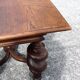 Table en chêne, années 1950