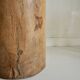 Vase XL en bois brutaliste