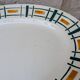 Antique Badonviller Quiberon dish – Art Deco iron earthenware