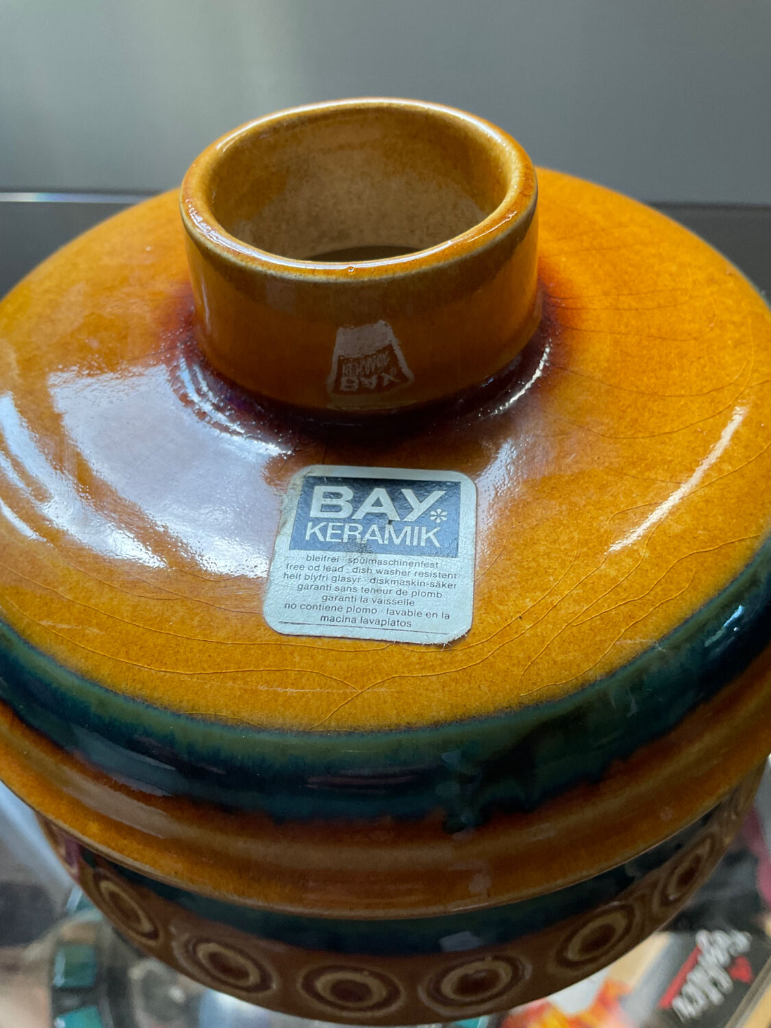 Vase vintage Bay Keramik West Germany