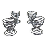Designer spring egg cups