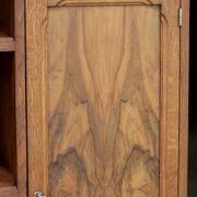 Art Deco sideboard in mahogany and mahogany burl. Splendid patina.