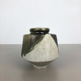 Ceramic Studio Pottery Object Vase by Bruno and Ingeborg Asshoff, Germany, 1960s