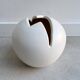Unique vintage Prosman ceramic B2 vase - lightning bolt