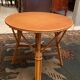 Circular rattan coffee table 1970-1980