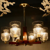 Chandelier 1940 at 6 bras de lumière