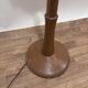 Oak floor lamp