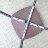 Formica wood effect stool