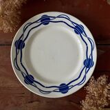 Flat round iron earth plate Badonviller Ballon