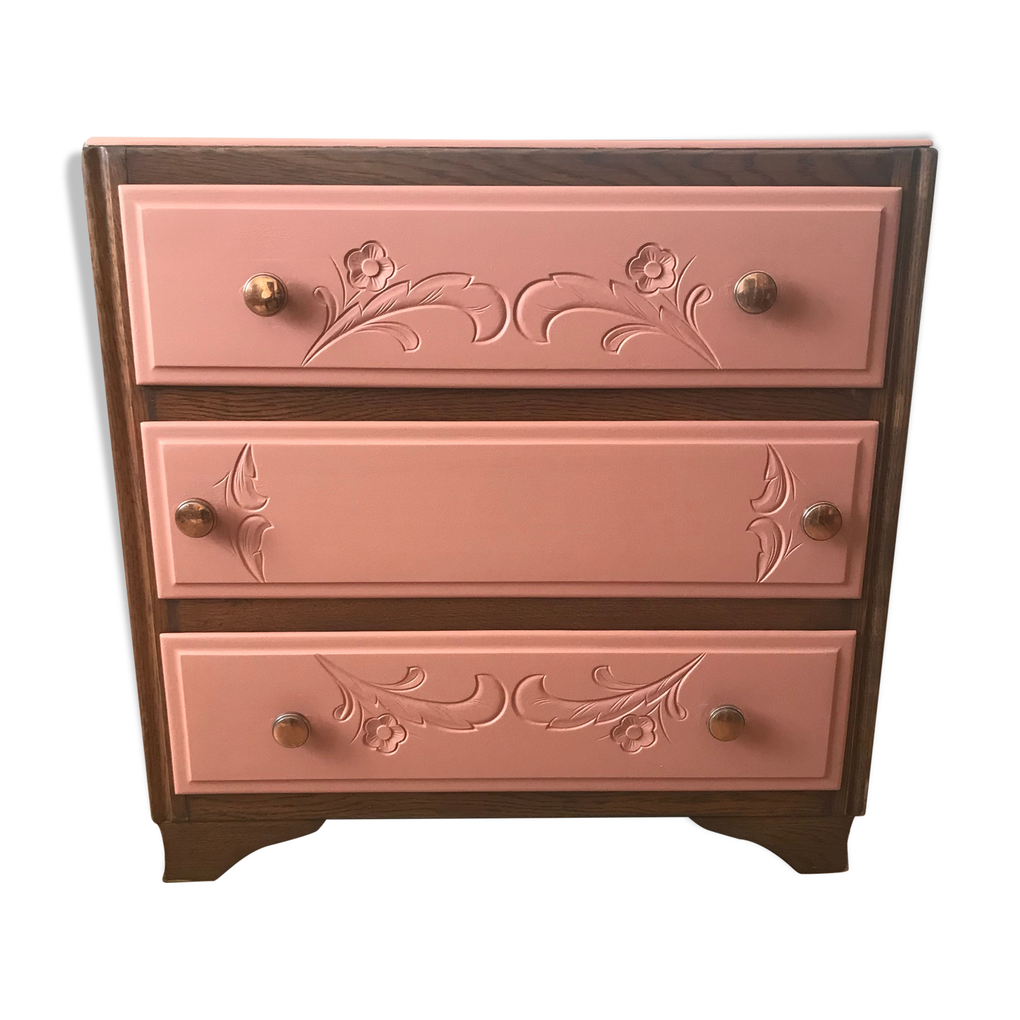 Commode Art Deco et terracotta