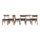 Set of 6 Farstrup model 210 chairs.
