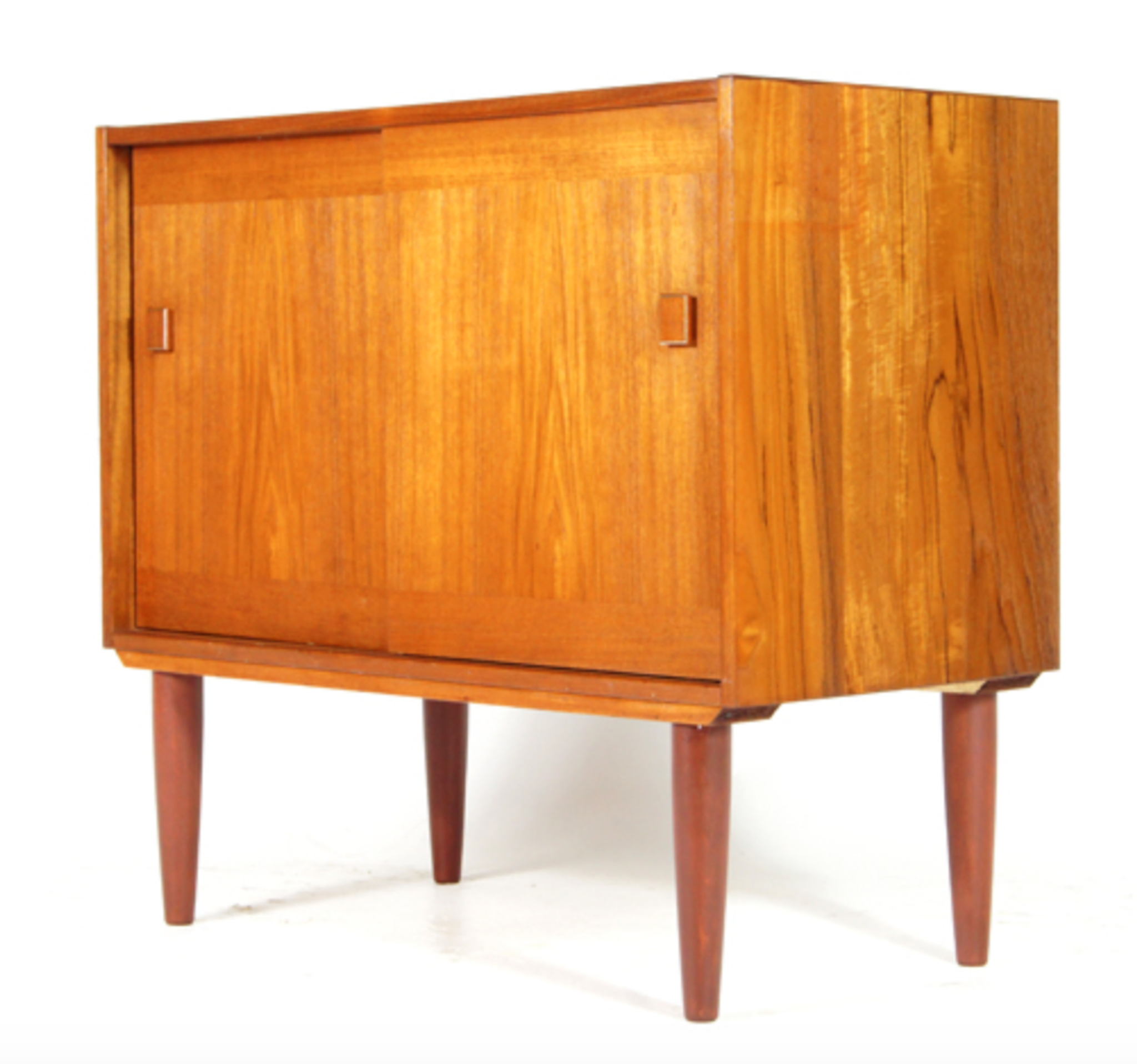 Vintage Danish hi-fi tv furniture in retro vintage teak