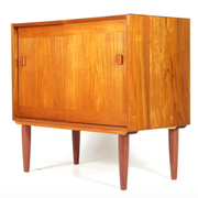 Vintage Danish hi-fi tv furniture in retro vintage teak