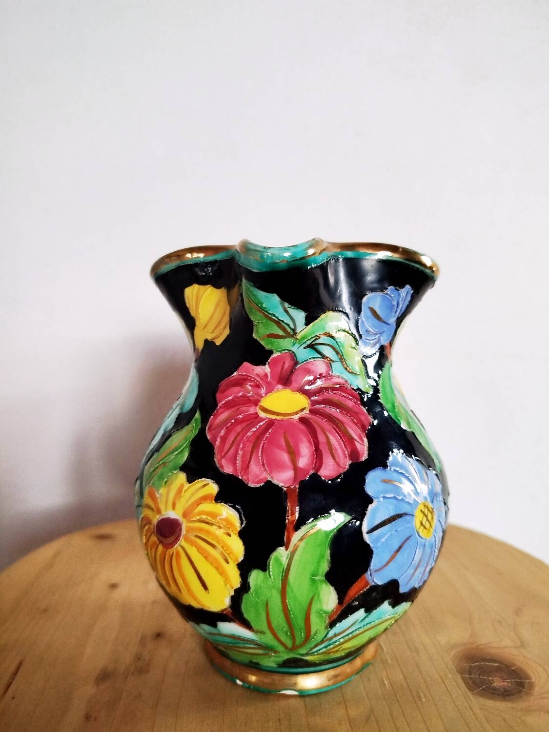 Ceramic enamelled jug Cerart Monaco