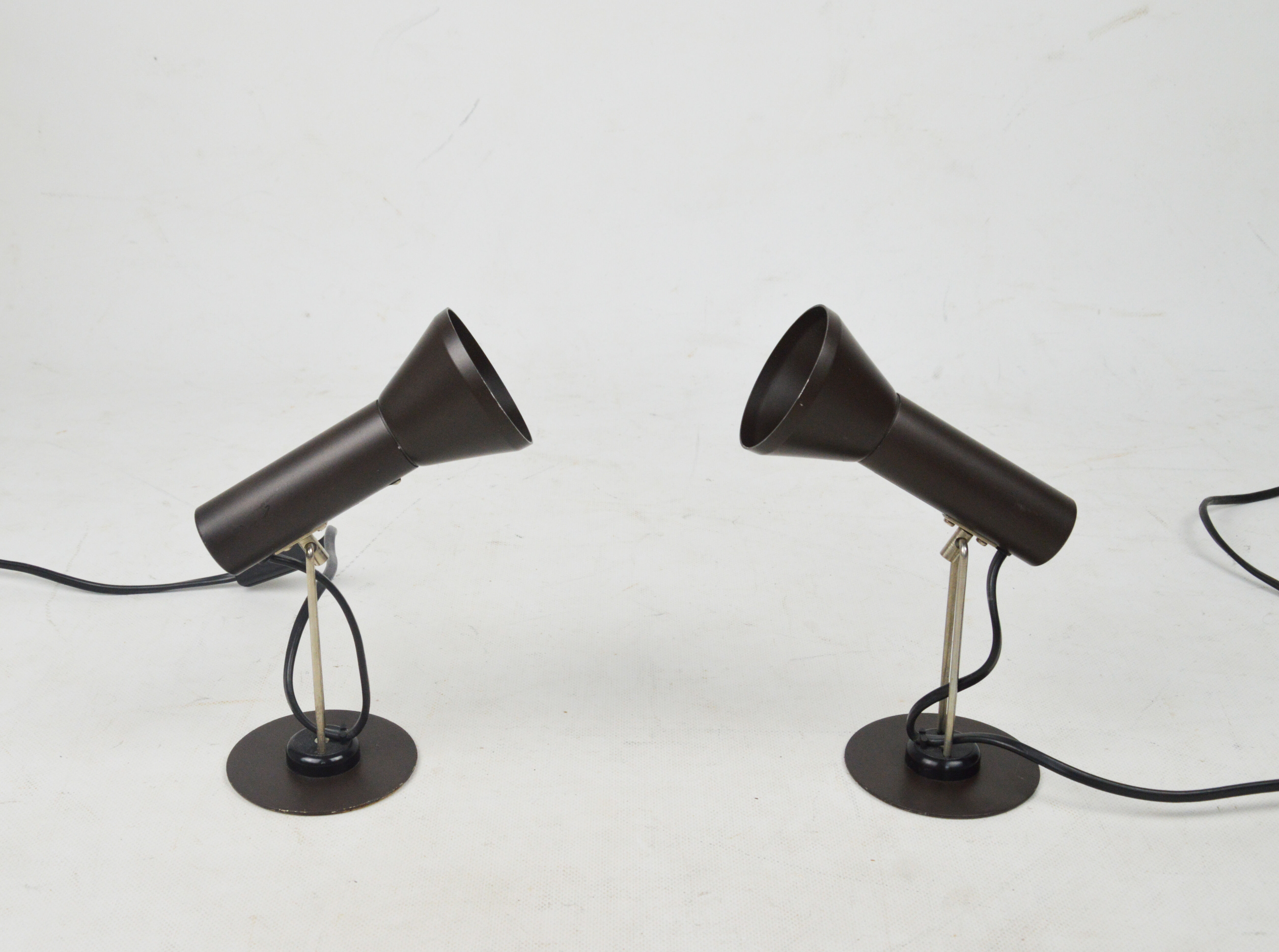 Pair of Aka table lamps Germany 1970s