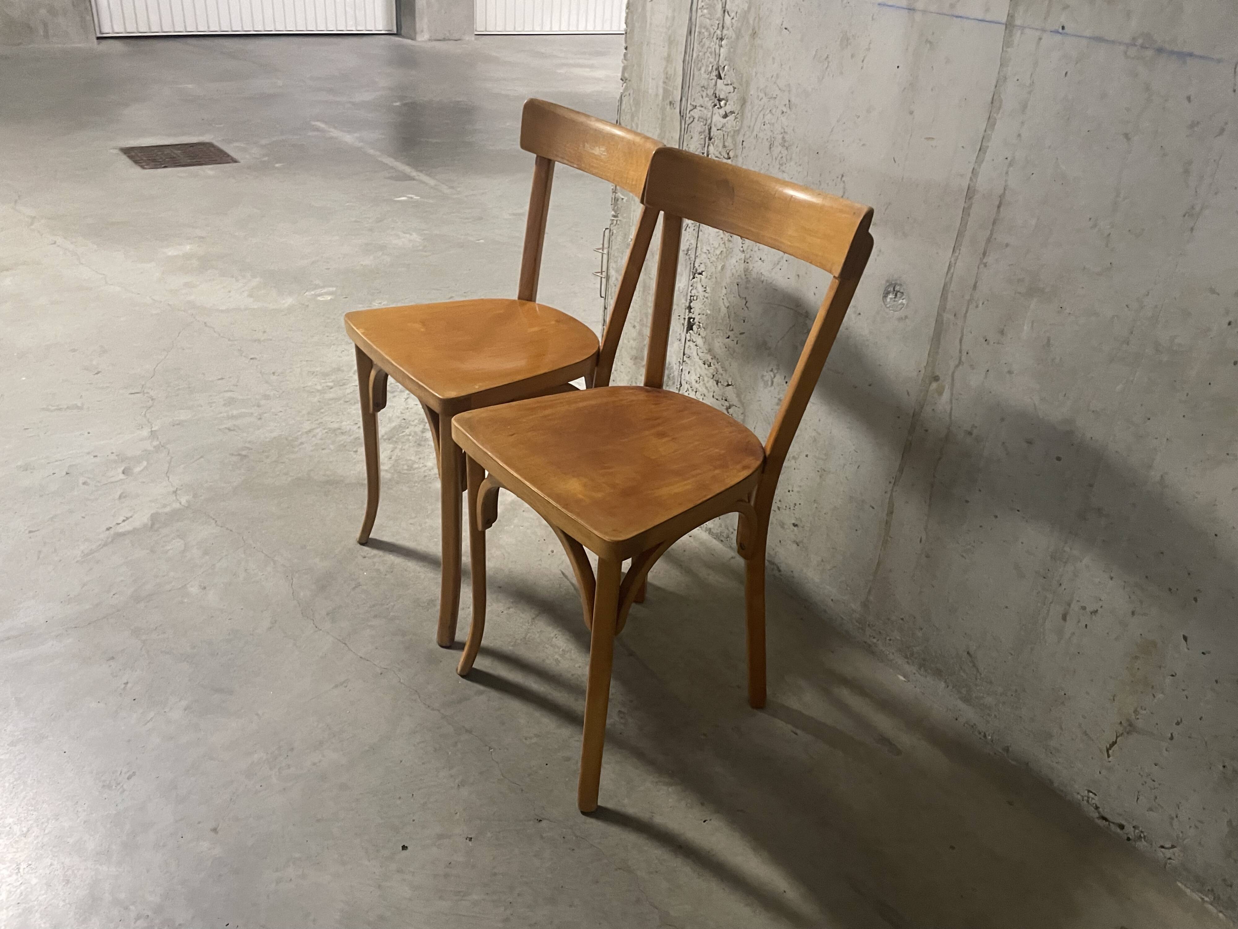 Chaises de bistrot Baumann