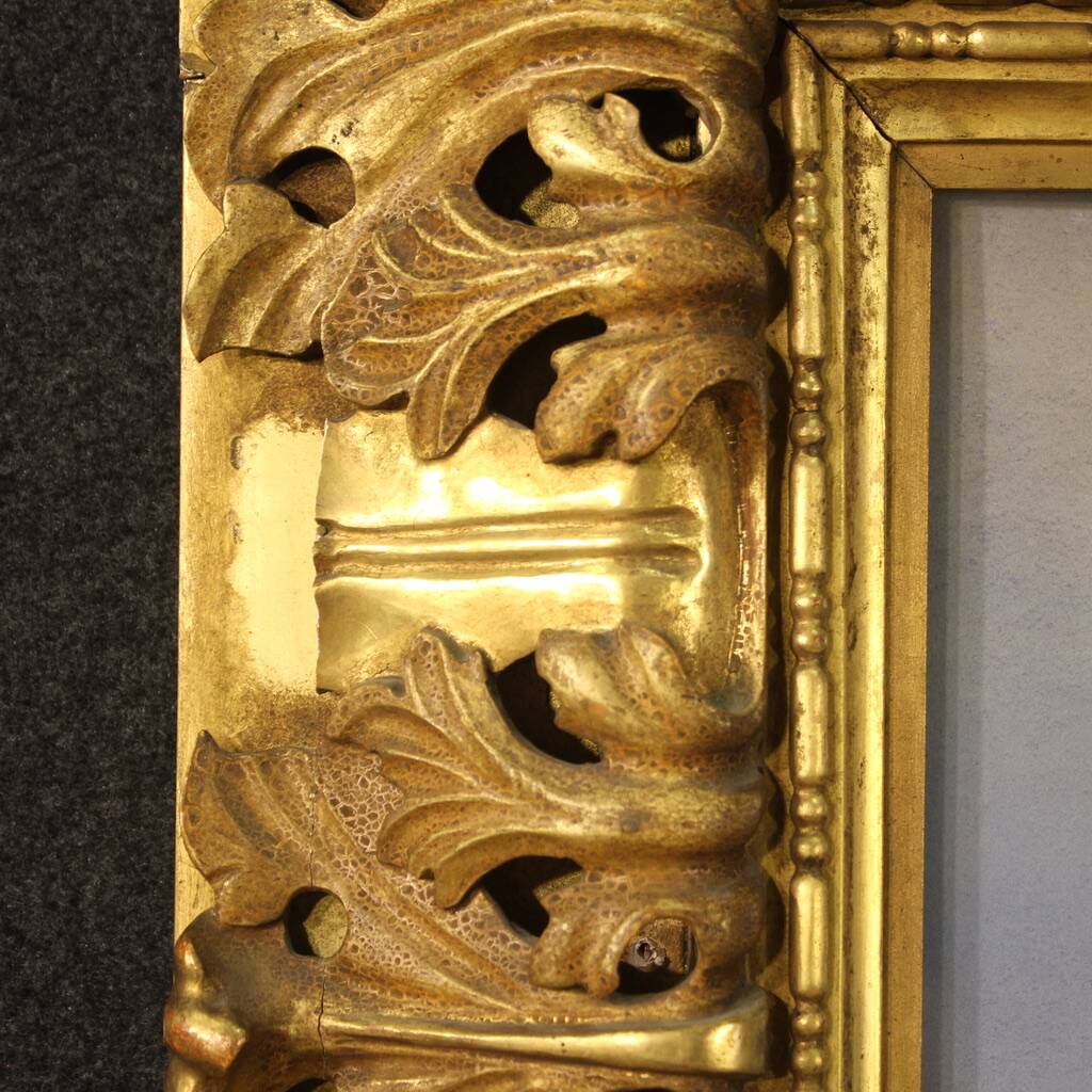 Italian painting signed watercolor from the 20th century