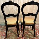 Paire de chaises Napoléon III