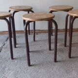 Vintage school stools