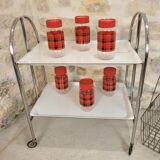 Desserte pliante vintage