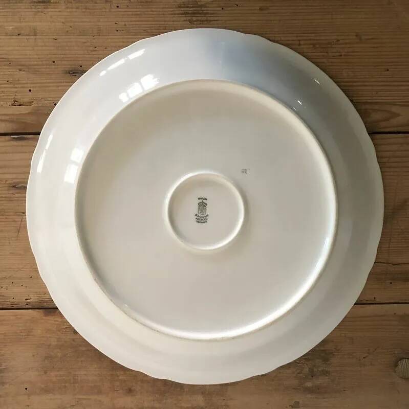 Bavarian porcelain dessert plates