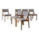 6 beechwood chairs | Thorsø Møbelfabrik | Denmark | 1980s