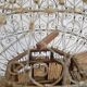 Vintage wooden and metal birdcage (1930s)