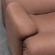 Rezia sofa 7 modules brown fabric 1p 70s vintage modern