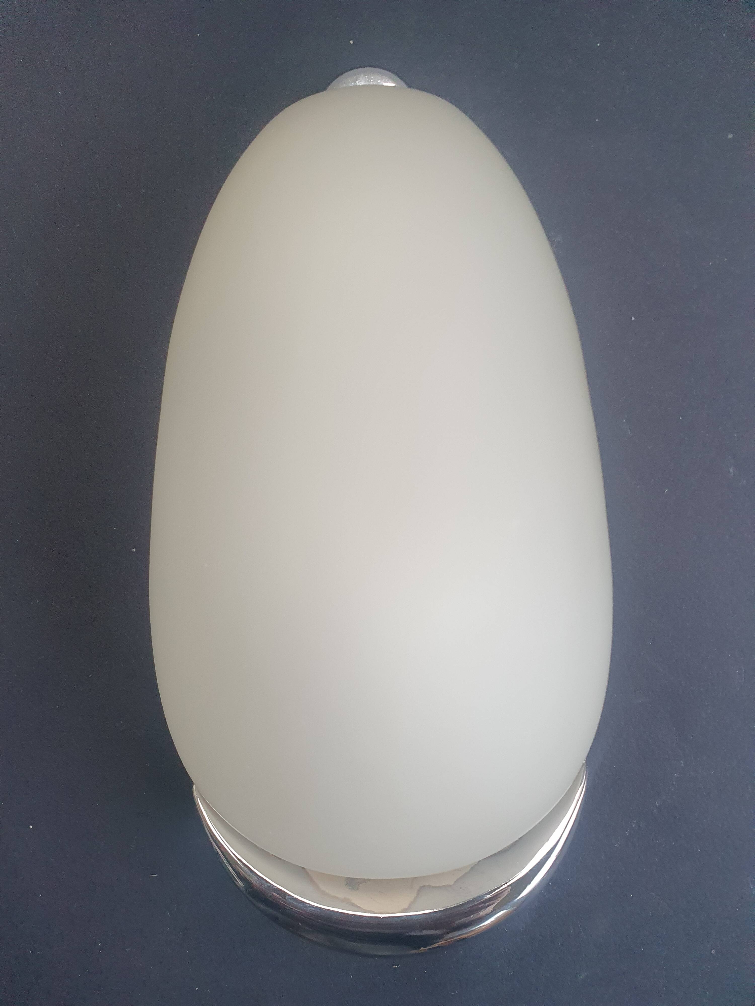 Vintage chrome wall light