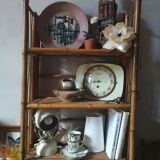 Bamboo folding shelf