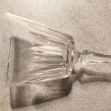 Set of 6 crystal liquor glasses