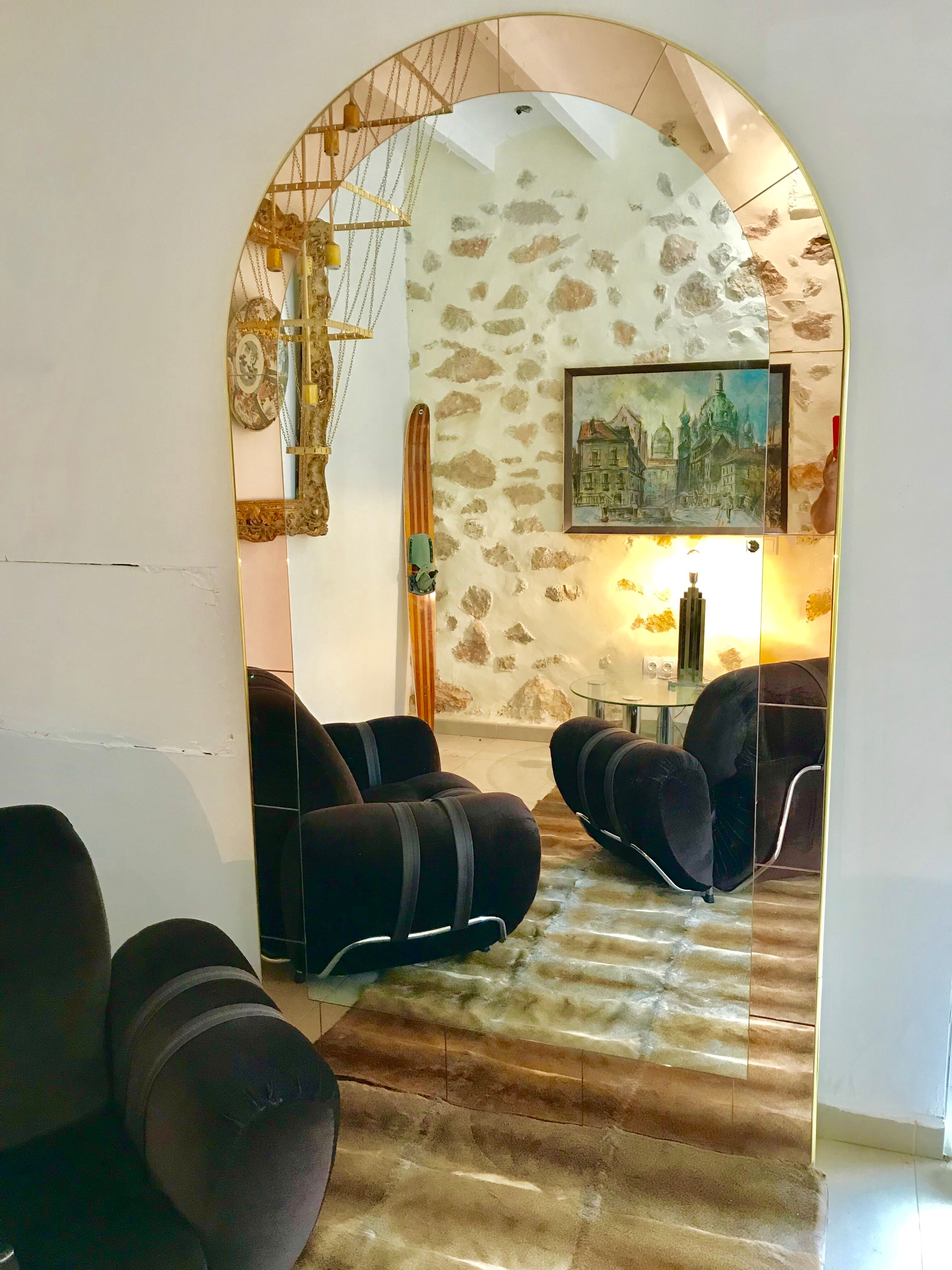 Two-tone mirror - 120x200cm