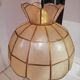 Suspension nacre et laiton 60s