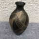 Vase art deco en dinanderie travail français vers 1930 1940
