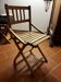 Chaise pliante vintage pour enfants, Italie, années 50