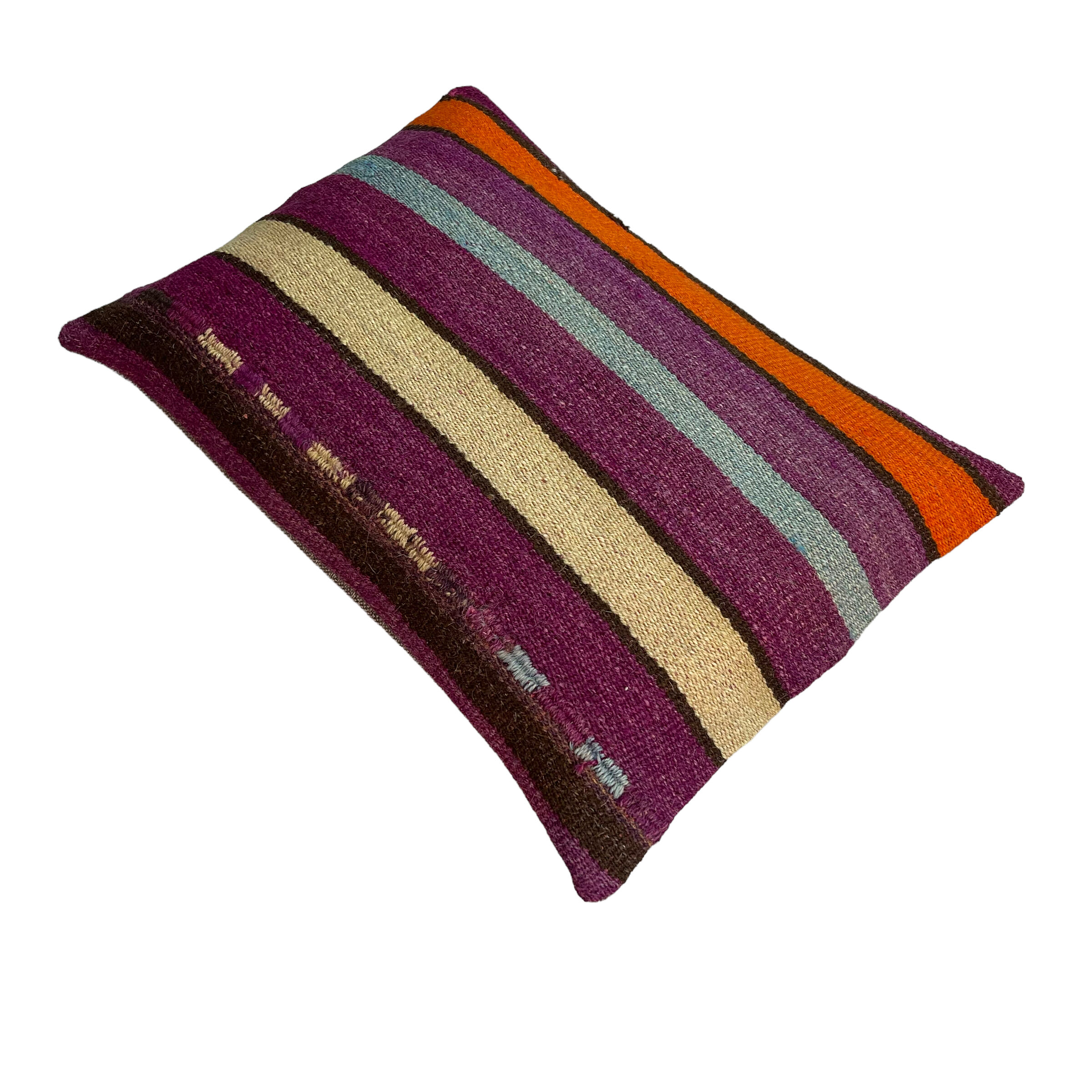 Housse de coussin vintage turque faite à la main 30 x 50 cm