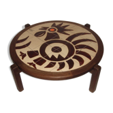 Table basse de 1965 céramique de dan