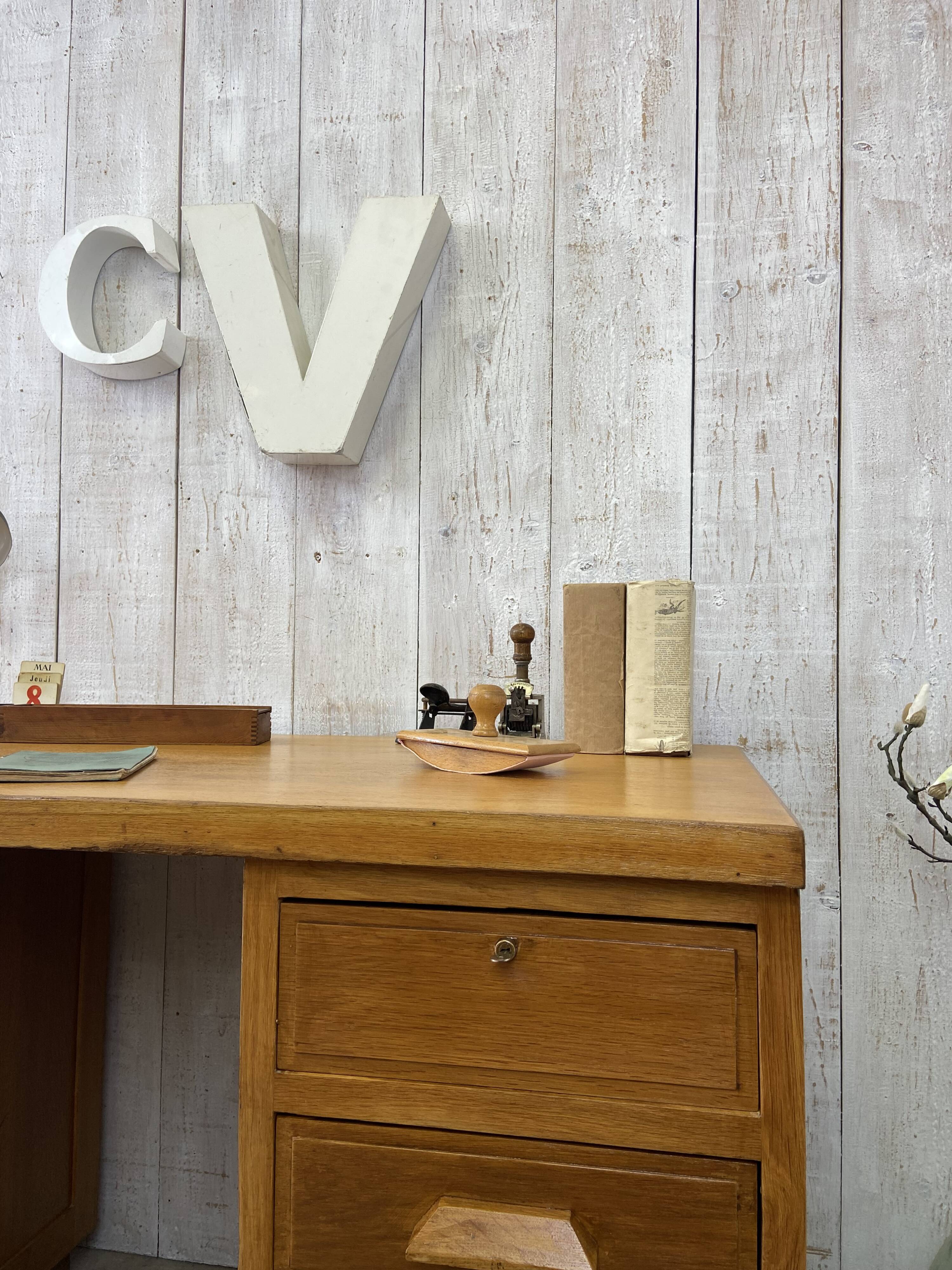 Vintage warden's office