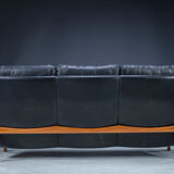 Mid-Century Leather Tessa T21 Living Room Sets 1970s, Set of 3