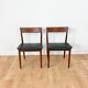 Paire de chaises scandinave en teck Sorensen