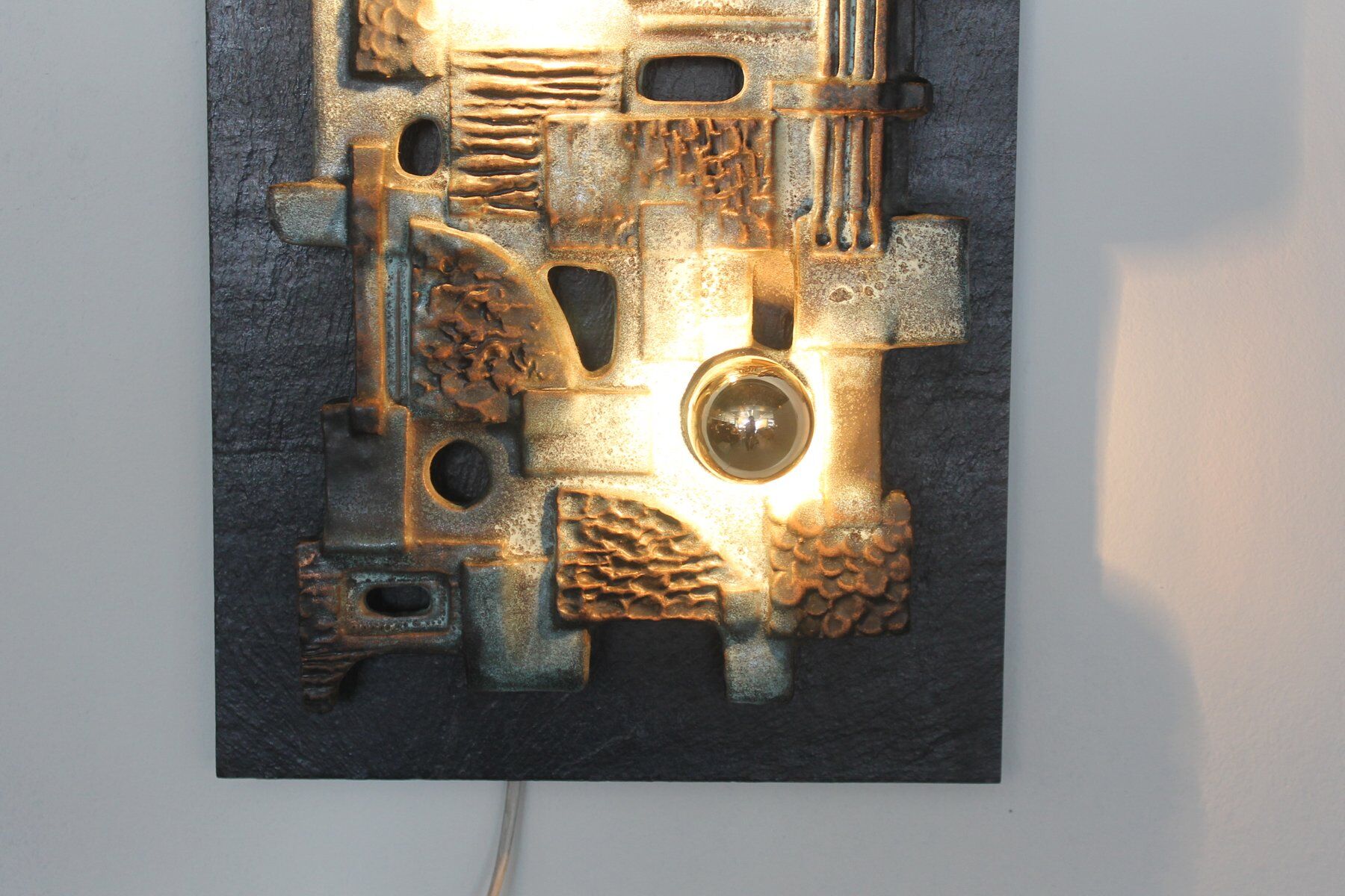 Vintage brutalist sculpture