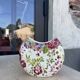 Millefleurs vase Gien