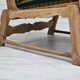 Chaise à bascule danoise à dossier haut, très bon état d'origine.
